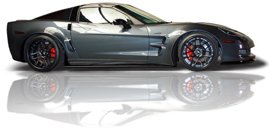 LOMA GT2 Corvette Wide Body ZR1 Style Complete Body Kit for C6 Corvette